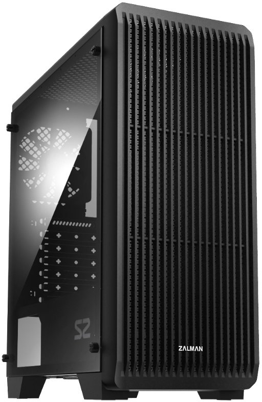 

Zalman S2 Tg Black with window (S2TG)