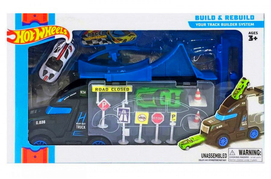 

Игровой набор Metr+ Трек Трейлер Hot Wheel (QQ8839)