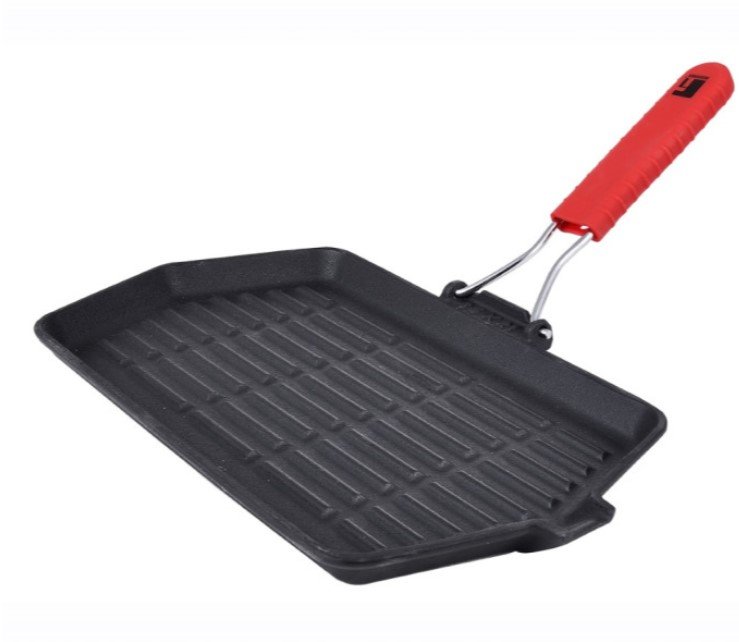 Акція на Сковорода-гриль Bergner Bbq lovers 34.3X20.4 см (BG-34131-BK) від Stylus