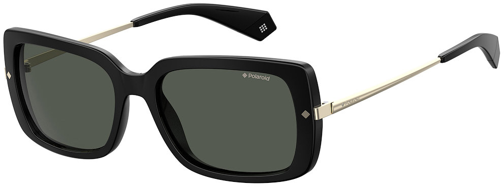 Акція на Жіночі сонцезахисні окуляри Polaroid з поляризаційними лінзами, прямокутні (PLD4075S-80756M9) від Y.UA