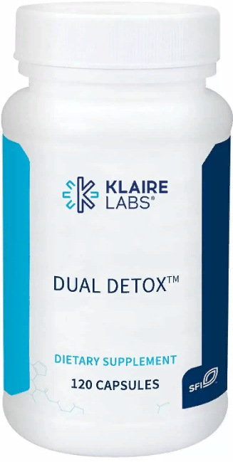 

Klaire Labs Dual Detox Підтримка детоксикації печінки 120 капсул