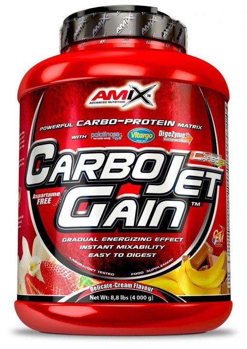 Акція на Amix CarboJet Gain 4000 g /80 servings/Strawberry від Stylus