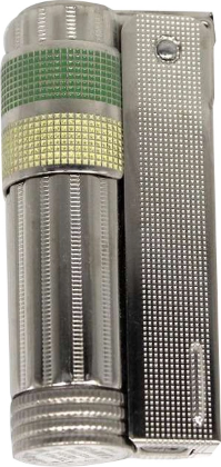 

Запальничка Imco бензинова Super/Triplex Oil chrome yellow/green Two Tone (IM1800084)