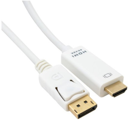 

Extradigital DisplayPort 1.2 - Hdmi 2.0, 4Kx2K, 2m, 30 AWG, Gold, Pvc (KBD1669)