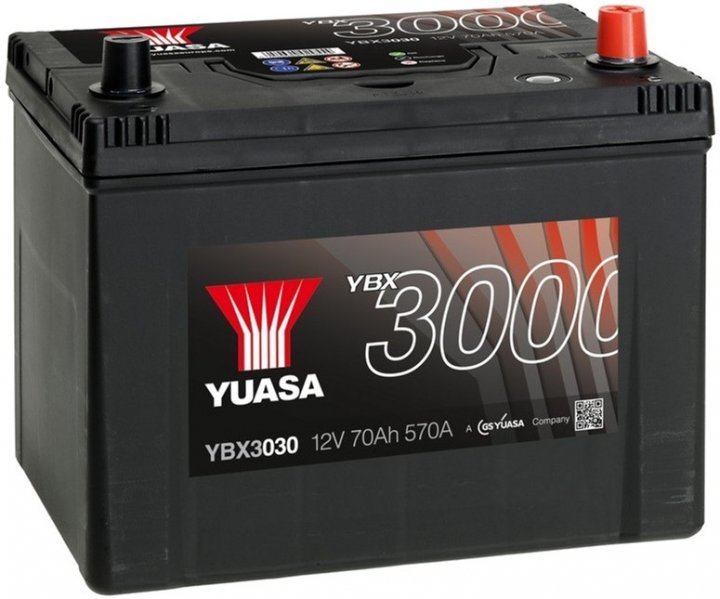 Акція на Автомобільний акумулятор Yuasa YBX3030 від Y.UA