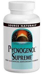 Акція на Source Naturals Pycnogenol Supreme 30 Tab від Stylus