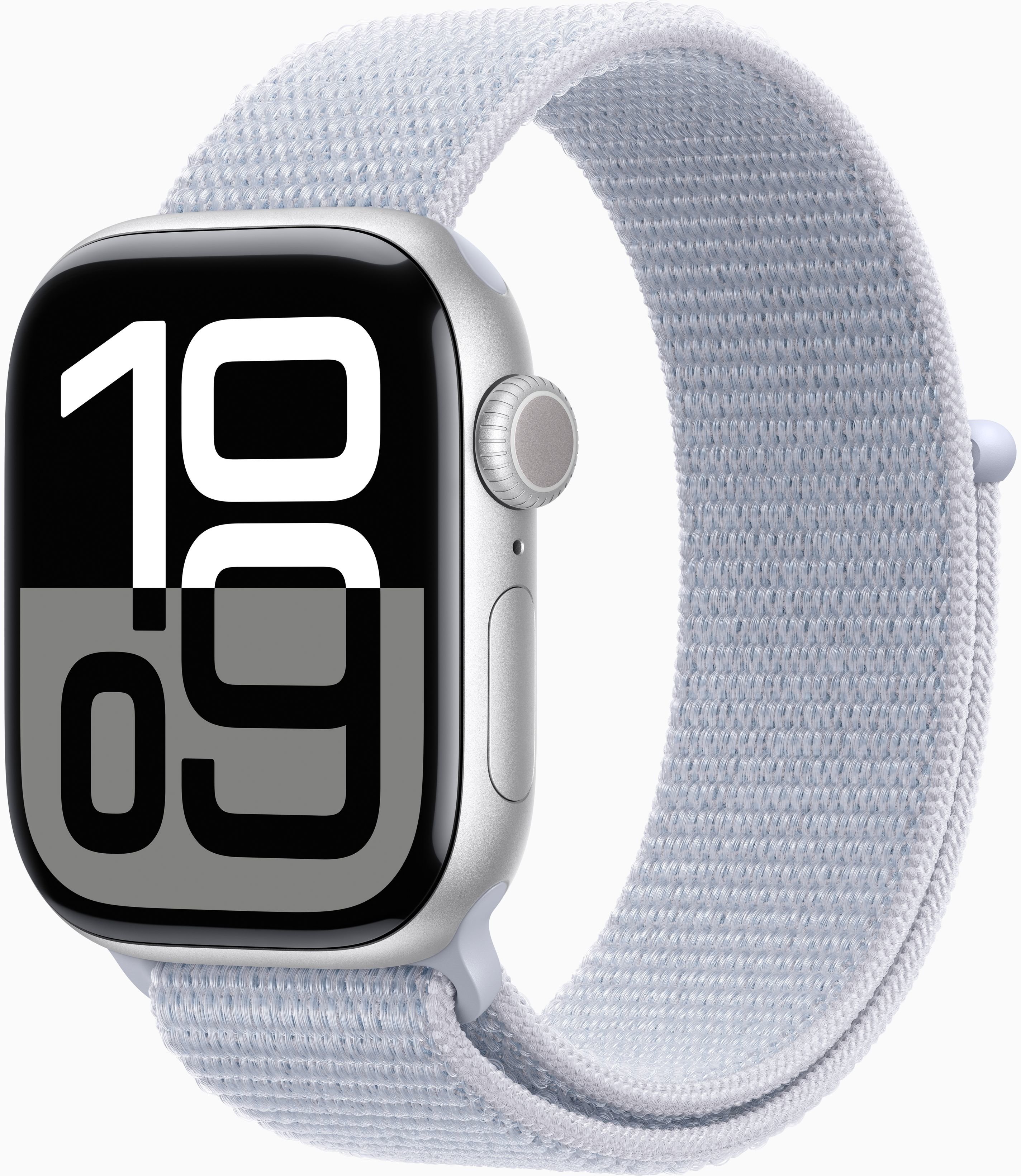 Акція на Apple Watch Series 10 42mm Gps Silver Aluminium Case with Blue Cloud Sport Loop (MWWD3) від Stylus