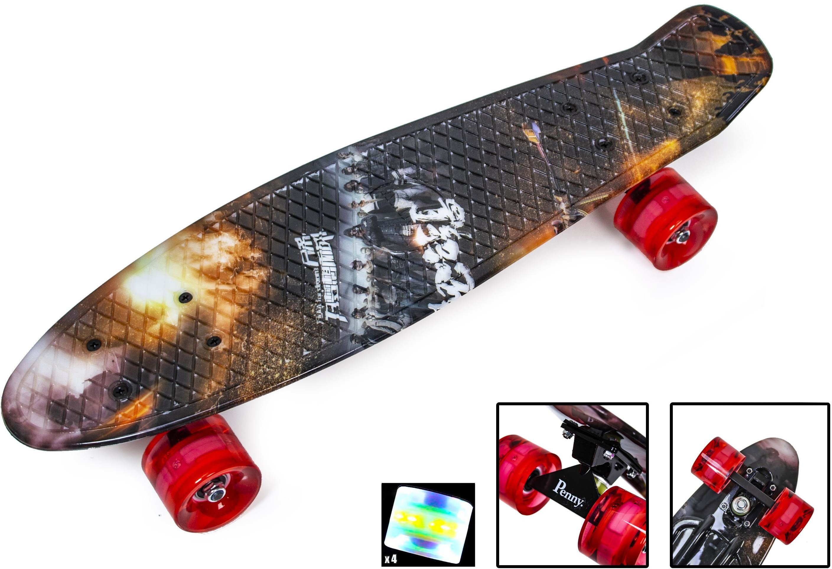 

Penny Board Битва Светящиеся колеса