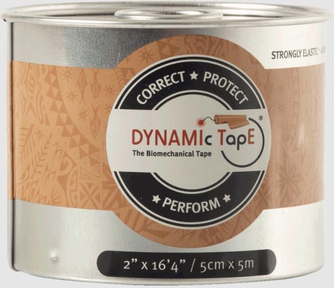 

Біомеханічний тейп Dynamic Tape 5 см х 5 м бежевий з тату бежевим (DT 50PL)