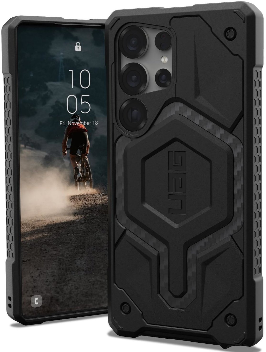 

Urban Armor Gear Uag Monarch Carbon Fiber for Samsung S938 Galaxy S25 Ultra