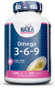 Акція на Haya Labs Omega 3-6-9 Омега 3-6-9 100 капсул від Stylus