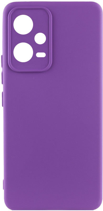 

Lakshmi Case Silicone Cover Full Camera Purple for Xiaomi Poco X5 5G / Note 12 5G