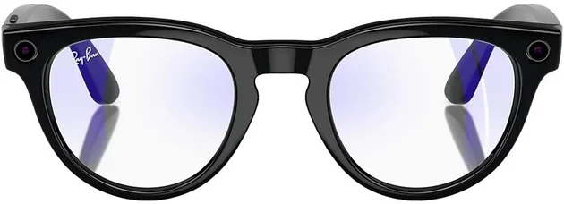 

Смарт-окуляри Ray-Ban Meta Headliner Shiny Black Frame/Clear Lenses size M (RW4009 601/SB 50-23)