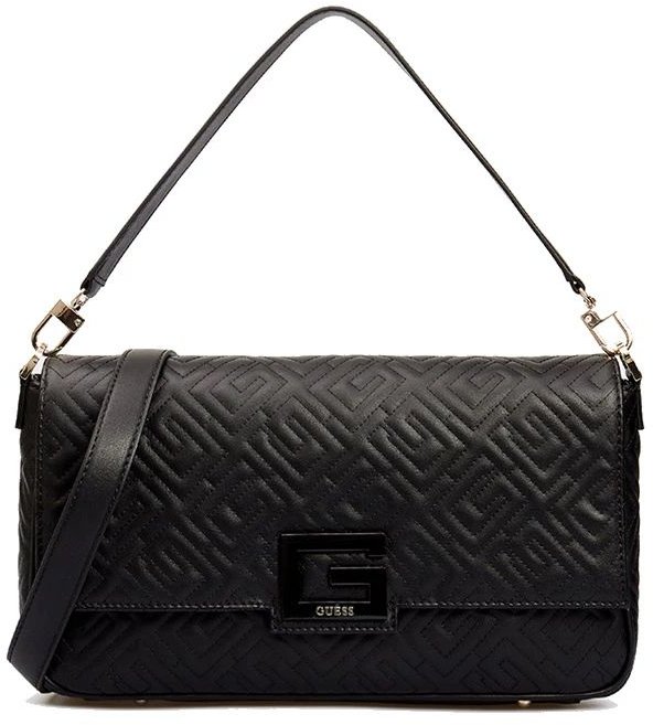 

Женская сумка через плечо Guess Brightside Large Shoulder Bag черная (HWQG7580200-BLA)