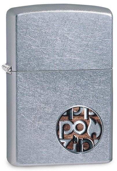 

Зажигалка Zippo 207 Zippo Button Logo (29872)