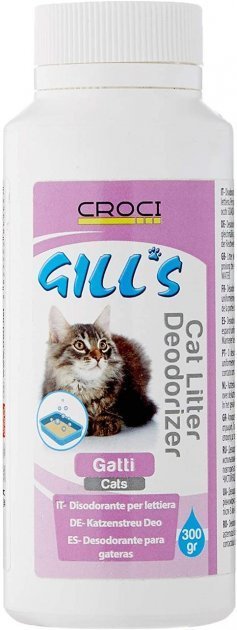 

Песок-дезодорант для кошачьего туалета Croci Gill's 300 г (C3052965)
