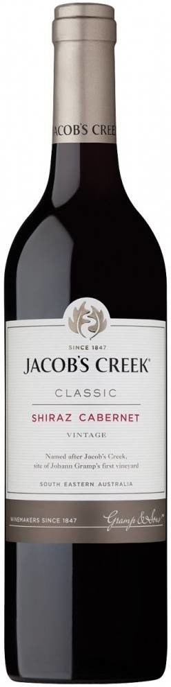 Акція на Вино Jacob's Creek Classic Shiraz 0.75л, красное сухое, 10.5-15% (STA9300727488275) від Stylus