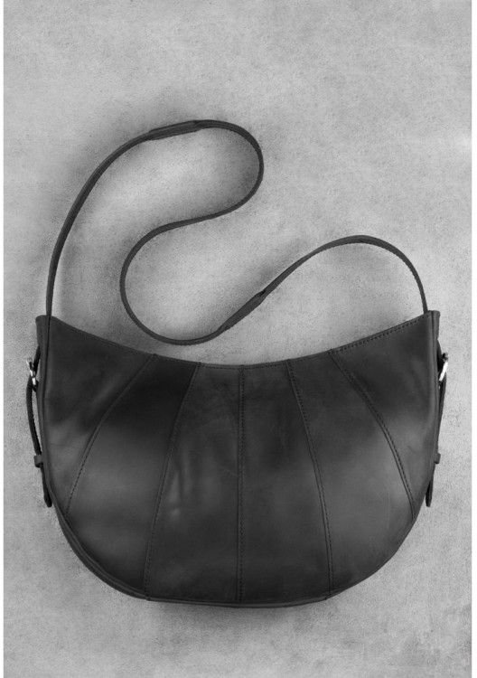 

Женская сумка хобо BlankNote черная (BN-BAG-12-g)