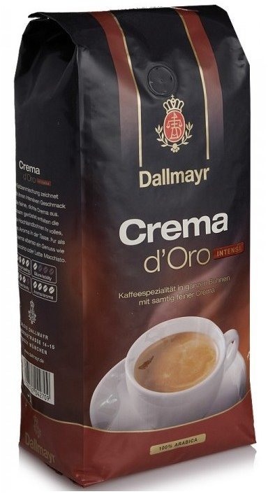 Акція на Кофе в зернах Dallmayr Crema dOro Intensa 1 кг (DL12624) від Stylus