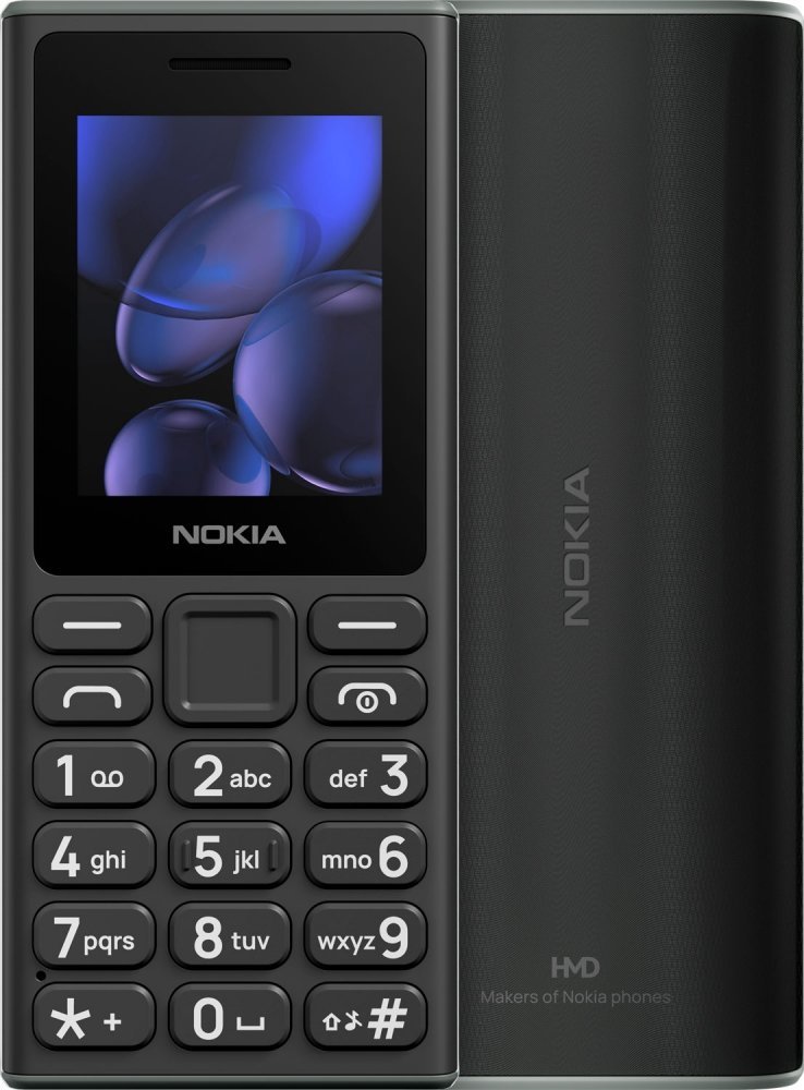 Акція на Nokia 105 (2024) Dual Sim Black (UA UCRF) від Stylus