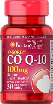 

Puritan's Pride Q-Sorb Co Q-10 100 mg 30 caps