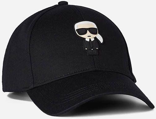 

Женская бейсболка Karl Lagerfeld K/IKONIK Cap черная (205W3403-999)