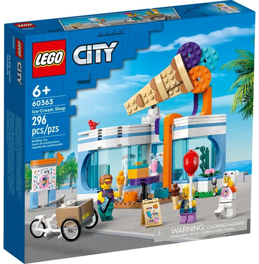 Акція на Конструктор Lego City Магазин морозива (60363) від Y.UA