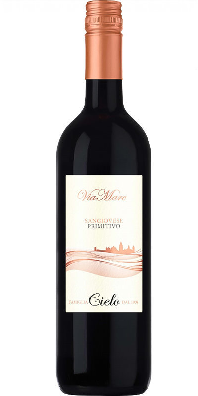 

Вино Viamare Sangiovese-Primitivo Puglia червоне 0.75 л (WHS8008900009361)