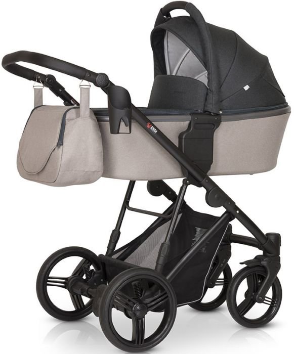 

Универсальная коляска 3 в 1 Verdi Dynamic 9023-VD-06 бежевый/графит