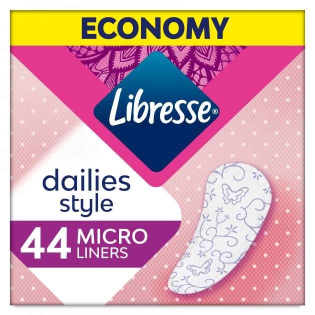 

Libresse Daily Fresh Micro Refill Ежедневные прокладки 44 шт.