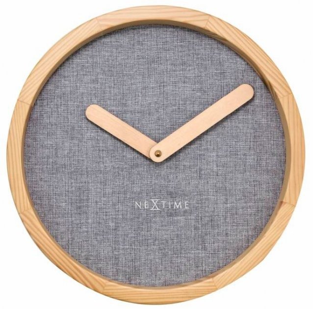 

Настенные часы NeXtime Calm Grey 30см (3155GS)