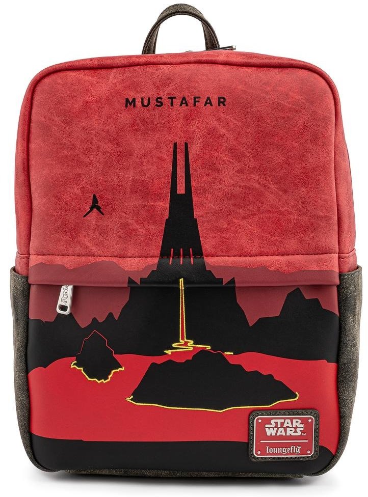 Акція на Рюкзак Loungefly Star Wars - Lands Mustafar Square Mini Backpack (STBK0240) від Stylus