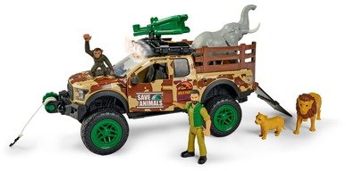 Акция на Ігровий набір Dickie Toys Парк диких тварин 25 см (3837016) от Y.UA