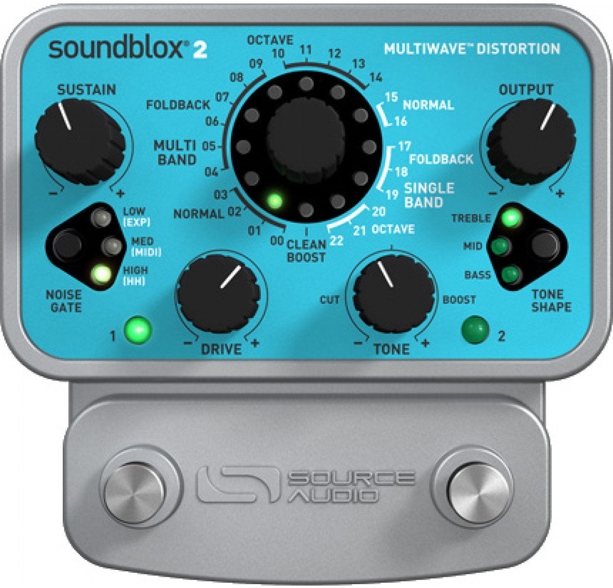 

Гитарная педаль эффектов Source Audio SA220 Soundblox 2 Multiwave Distortion