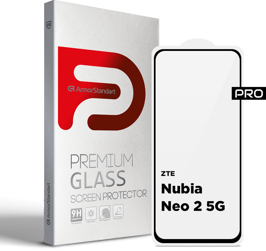 

ArmorStandart Tempered Glass Pro Black for Zte Nubia Neo 2 5G (ARM78903)