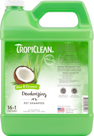 

Шампунь Tropiclean Алоэ и кокос концентрат для собак и кошек 3.8 л (060197)