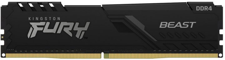 Акція на Kingston Fury 16 Gb DDR4 2666 MHz Beast Black (KF426C16BB/16) від Stylus