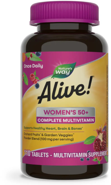 

Nature's Way Women's 50+ Complete Multivitamin Мультивитамины для женщин 50+ 110 таблеток