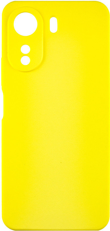 

Lakshmi Premium Case Silicone Cover Full Camera Yellow for Xiaomi Redmi 13C / Poco C65