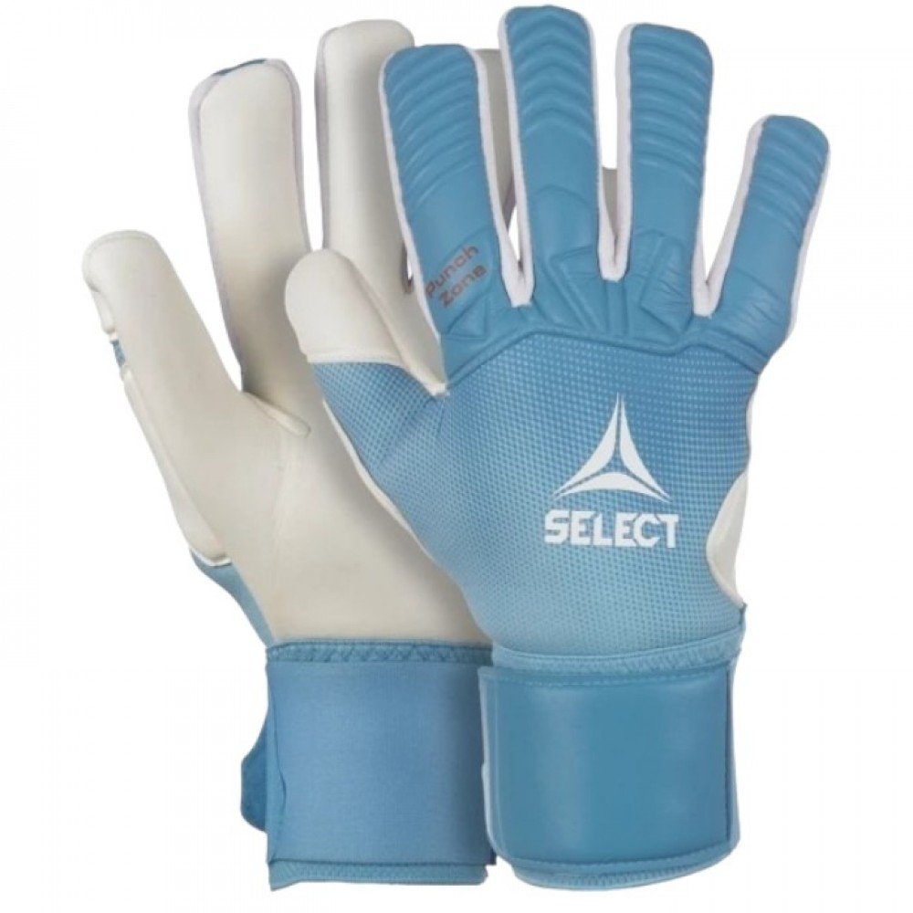 

Перчатки вратарские Select Goalkeeper Gloves 33 Allround синий, белый Уни 8,5 (18.5см) (601331-410)