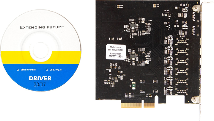 Акція на Frime ASM3142+VL822 (ECF-PCIEtoUSB013) від Stylus