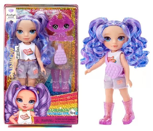 Акція на Игровой набор с куклой Rainbow High серии Littles Аметиста (531234) від Stylus