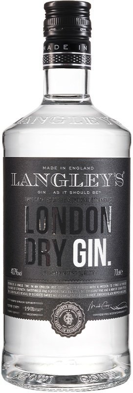Акція на Джин Langley's London Dry, 0.7л 41.7% (WHS5060324780069) від Stylus