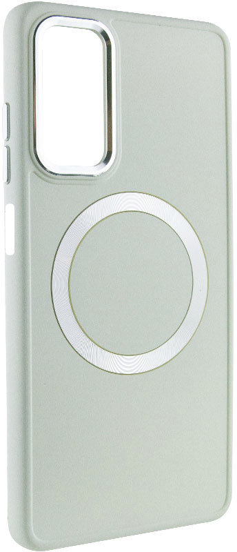 

Tpu Case Bonbon Metal Style with MagSafe White for Samsung A256 Galaxy A25 5G