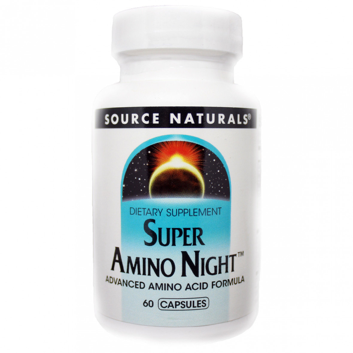 

Source Naturals Super Amino Night 60 caps Усовершенствованная амино формула