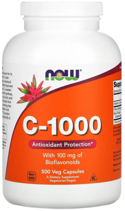 

Now Foods Vitamin C-1000 Витамин С 500 капсул