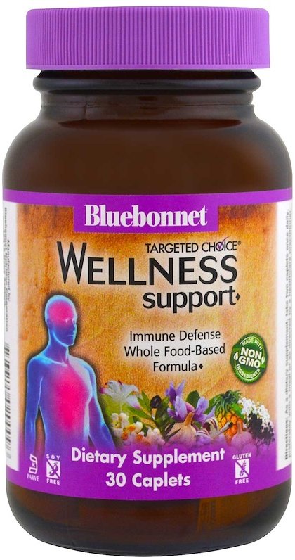 Акція на Bluebonnet Nutrition, Targeted Choice, Wellness Support, 30 Caplets (2000) від Stylus