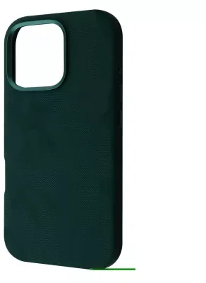 

Wave Khaki Case with Magnetic Ring Green для iPhone 16 Pro