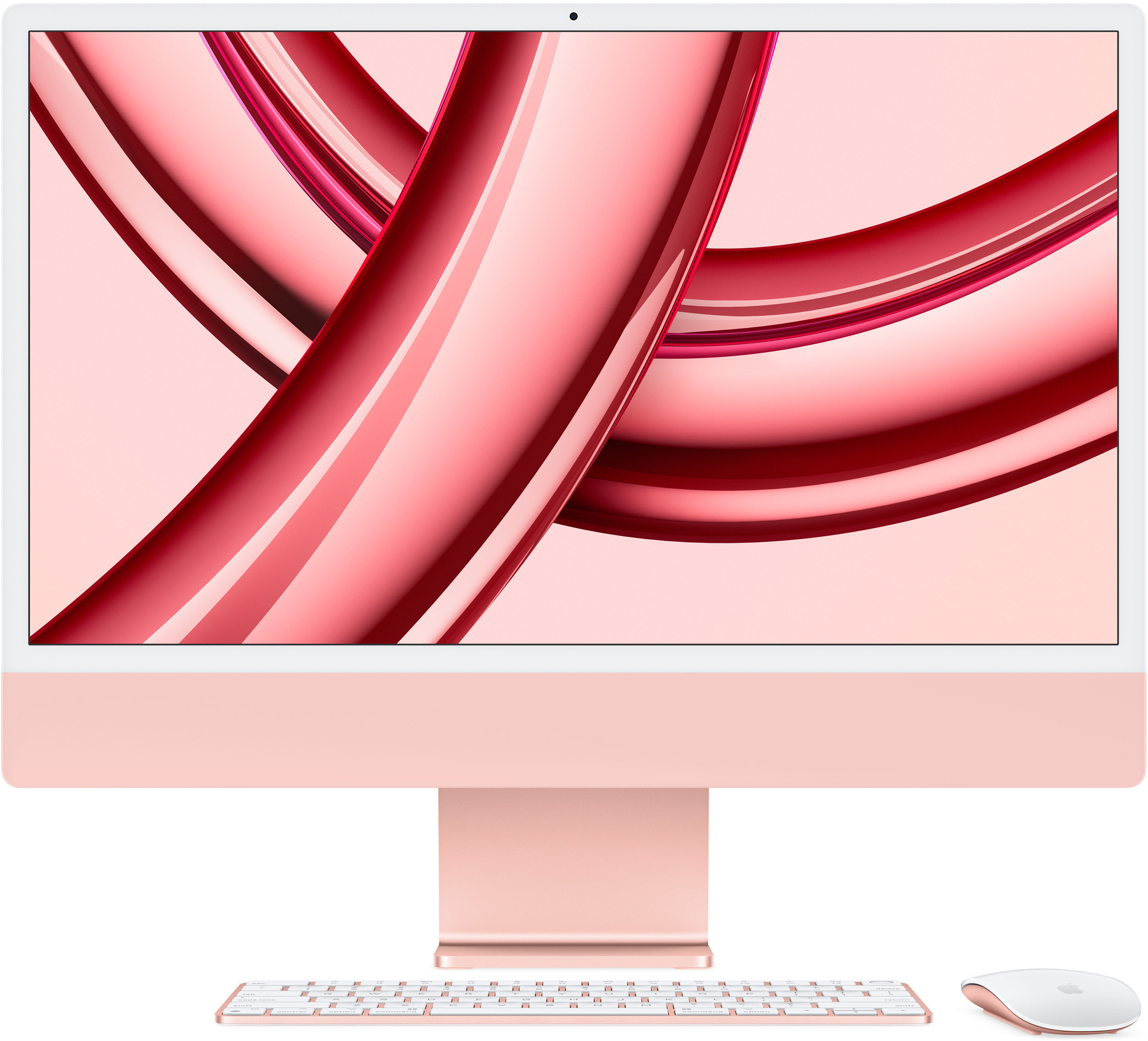 Акція на Apple iMac M3 24" 256GB 8GPU Pink (MQRD3) 2023 від Stylus
