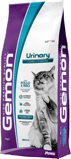 Акція на Сухой корм для кошек Gemon Cat Urinary курица с рисом 7 кг (8009470297301) від Stylus